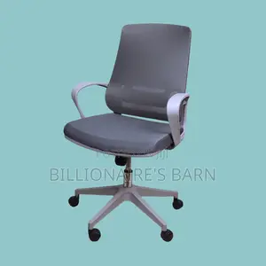 Grey Ergonomic Mesh Office Chair — Tilt Lock Mechanism #310