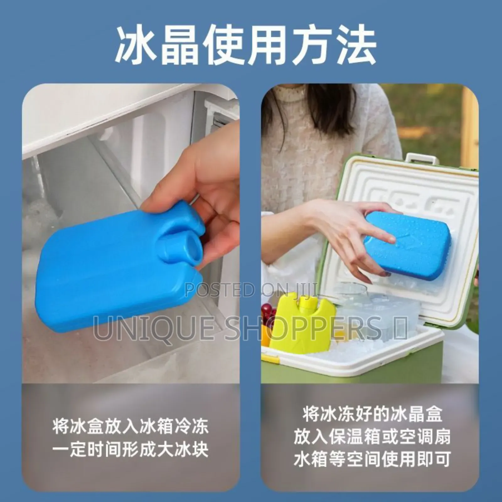 Ice Bricks/Ice Packs 2pcs. Set