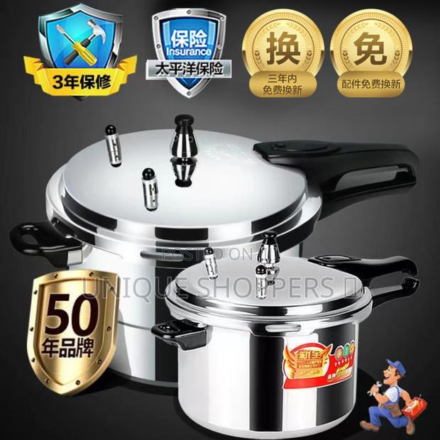 3 + 5 Ltr Combo Aluminum Pressure Cookers - thumbnail 2