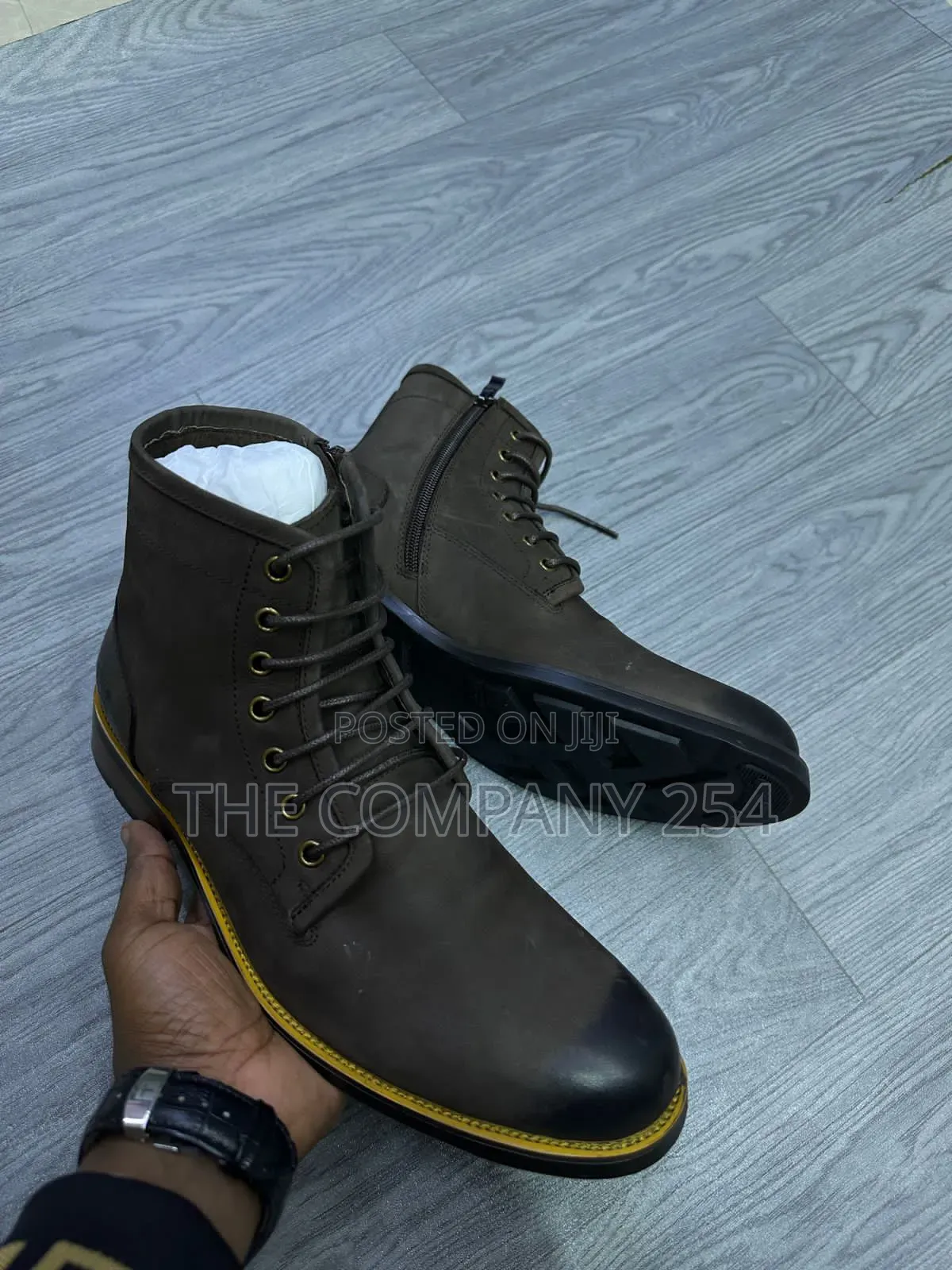 Quality Leather Timberland Official Casual Rubber Sole High Boots