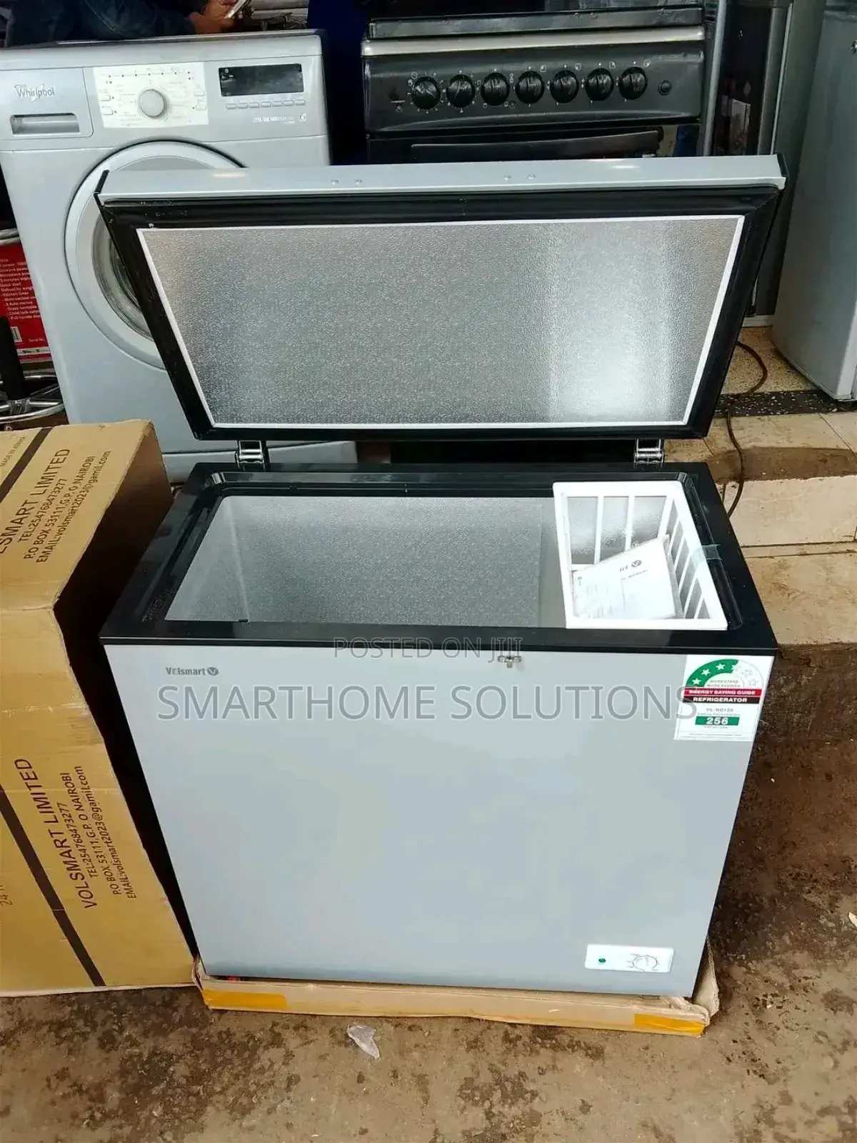 Superior Storage, Enhanced With Volsmart 150litres Deep Freezer