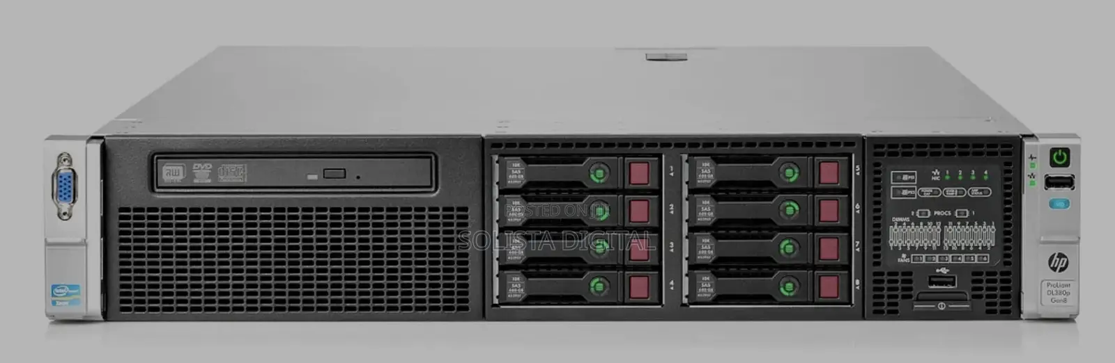 Server HP ProLiant DL380P Gen8 8GB Intel Xeon HDD 1T