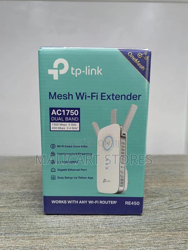 Tp-Link Ac1750 Wi-Fi Range Extender - Tl-Re450 - main view