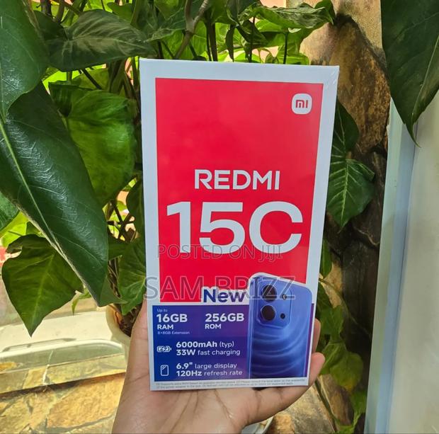 New Xiaomi Redmi 15C 4G 128 GB Black