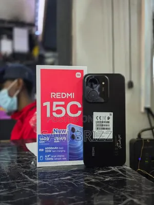 New Xiaomi Redmi 15C 4G 128 GB Black