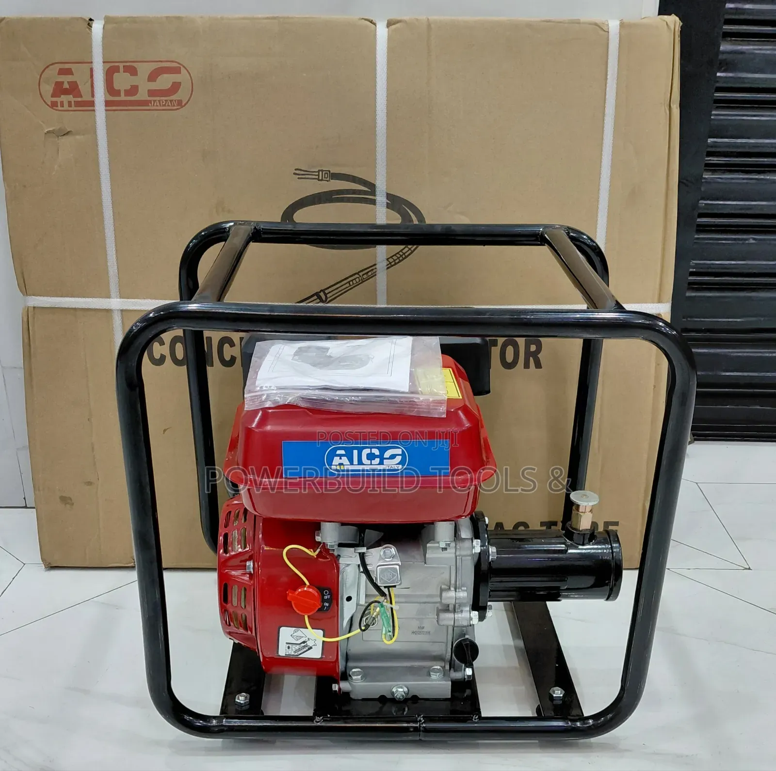 Aico Japan 8hp Concrete Poker Vibrator With 45mm Shaft