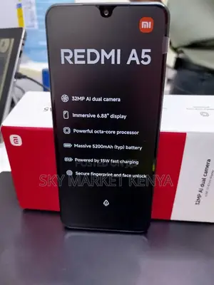 New Xiaomi Redmi A5 4G 64 GB Black