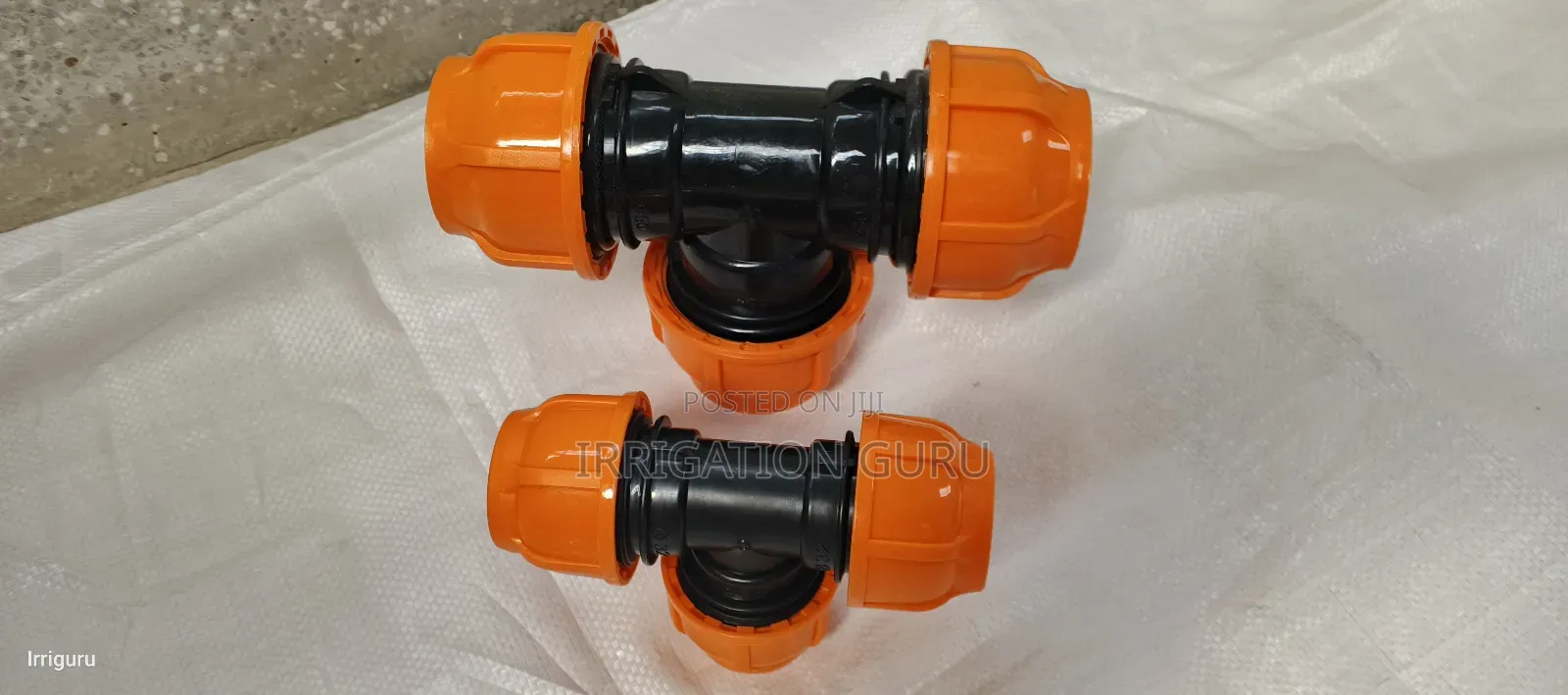 Orange Tee Fitting 1inch