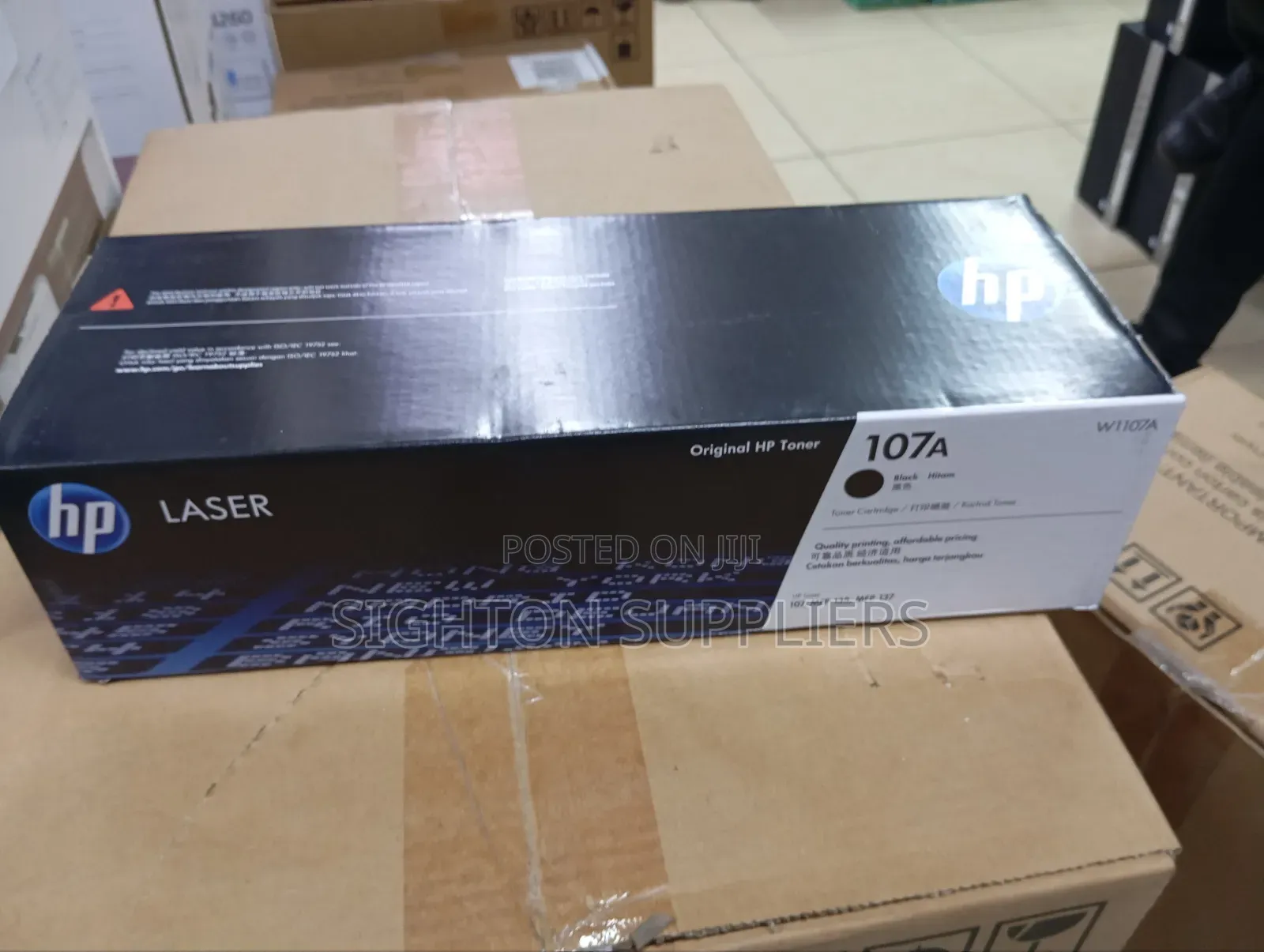 Hp 107a Black Original Laser Toner Cartridge (W1107a)
