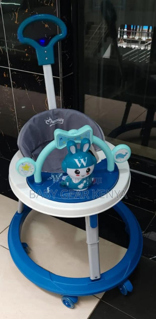 Strong Baby Walker With Push Bar – Learn to Walk - main view