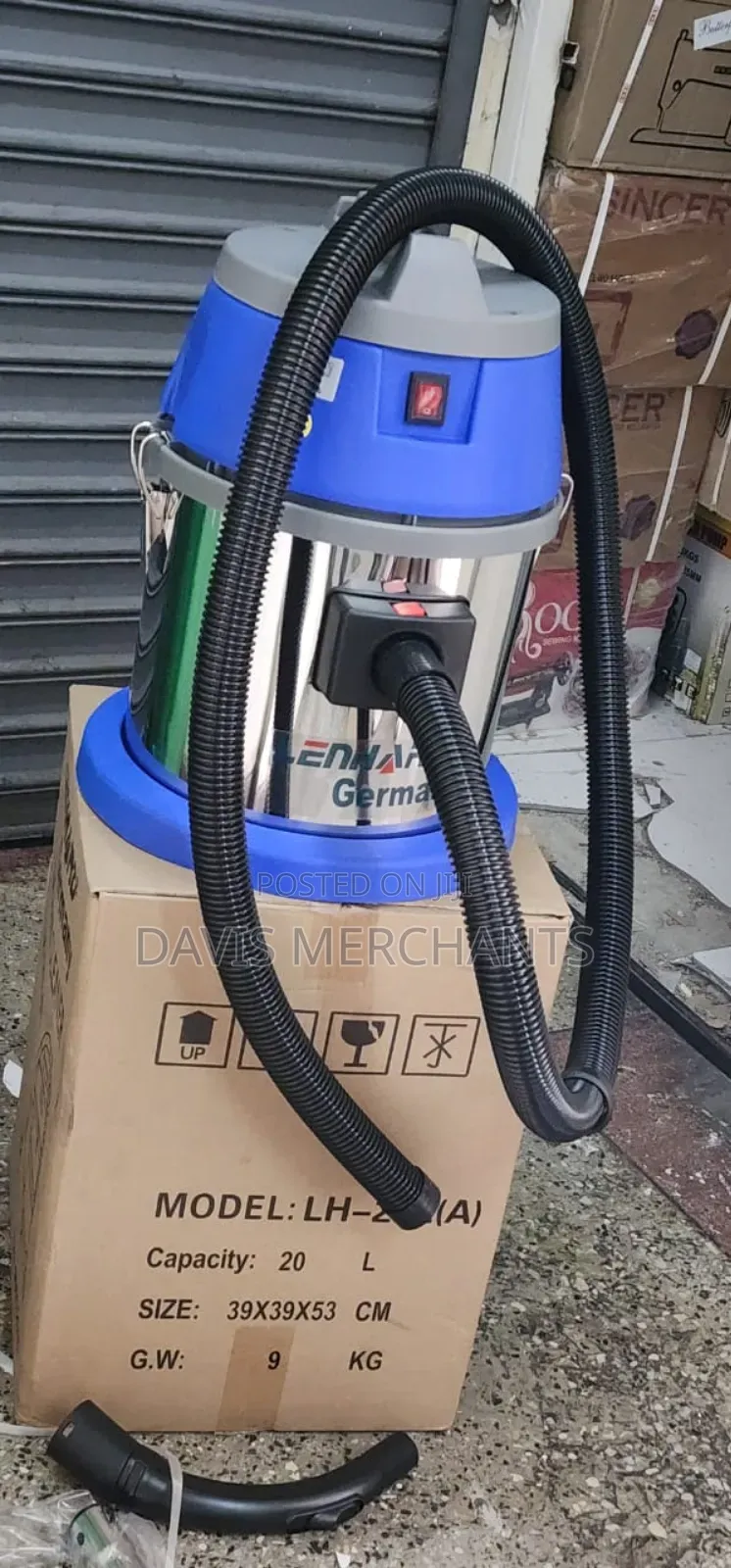 Vaccum Cleaner 20l - Lenhard