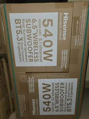 Hisense 5.1ch 540watts Hs5100 Soundbar