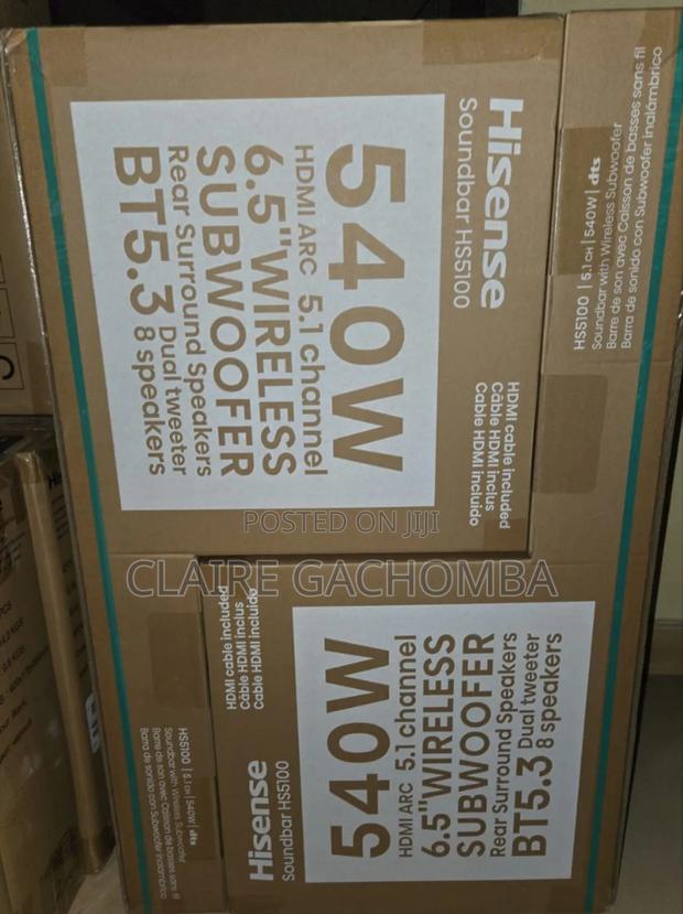 Hisense 5.1ch 540watts Hs5100 Soundbar
