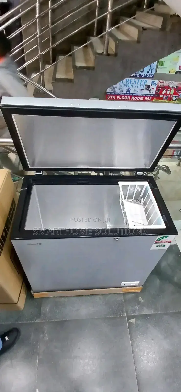 Volsmart 150l Silver Best Chest Freezer
