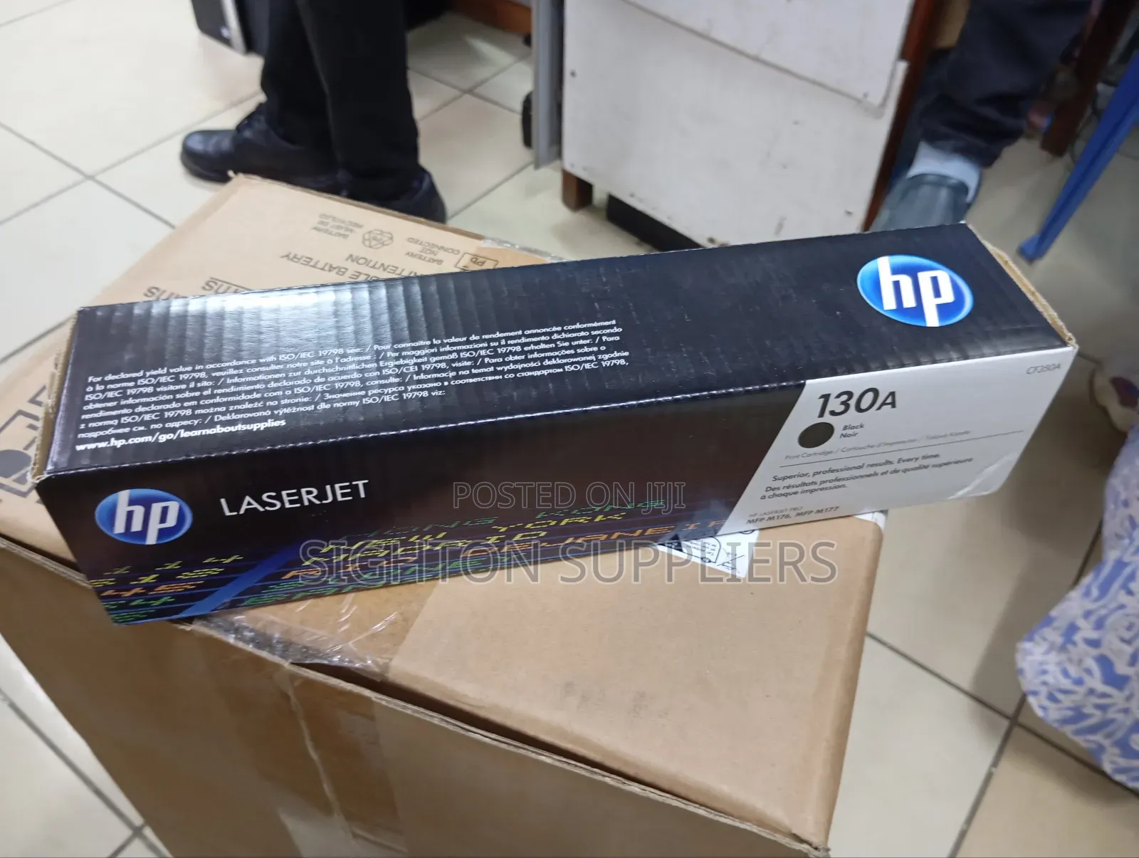 Hp 130a Black Original Laserjet Toner Cartridge (Cf350a)