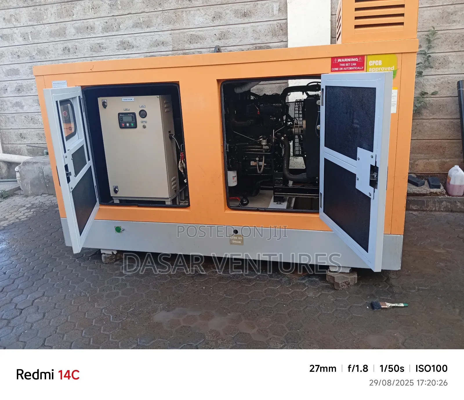 Generator 30kva Ex Uk Mahindra