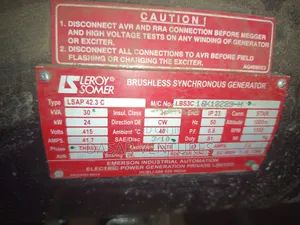 Generator 30kva Ex Uk Mahindra
