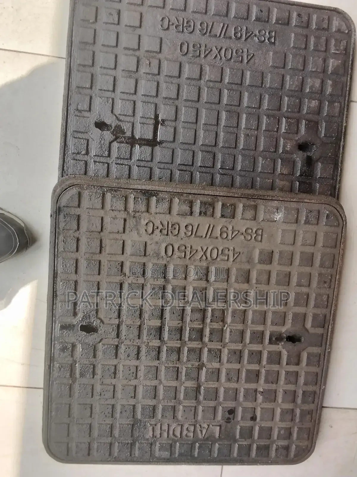600mm*600mm Cast Iron Manhole Cover