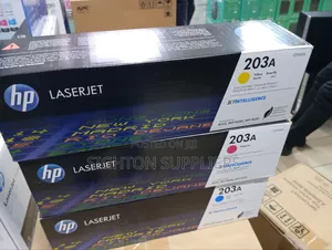 Hp 203a Yellow ,Cyan ,Magenta Original Laserjet Toner(Cf542a)