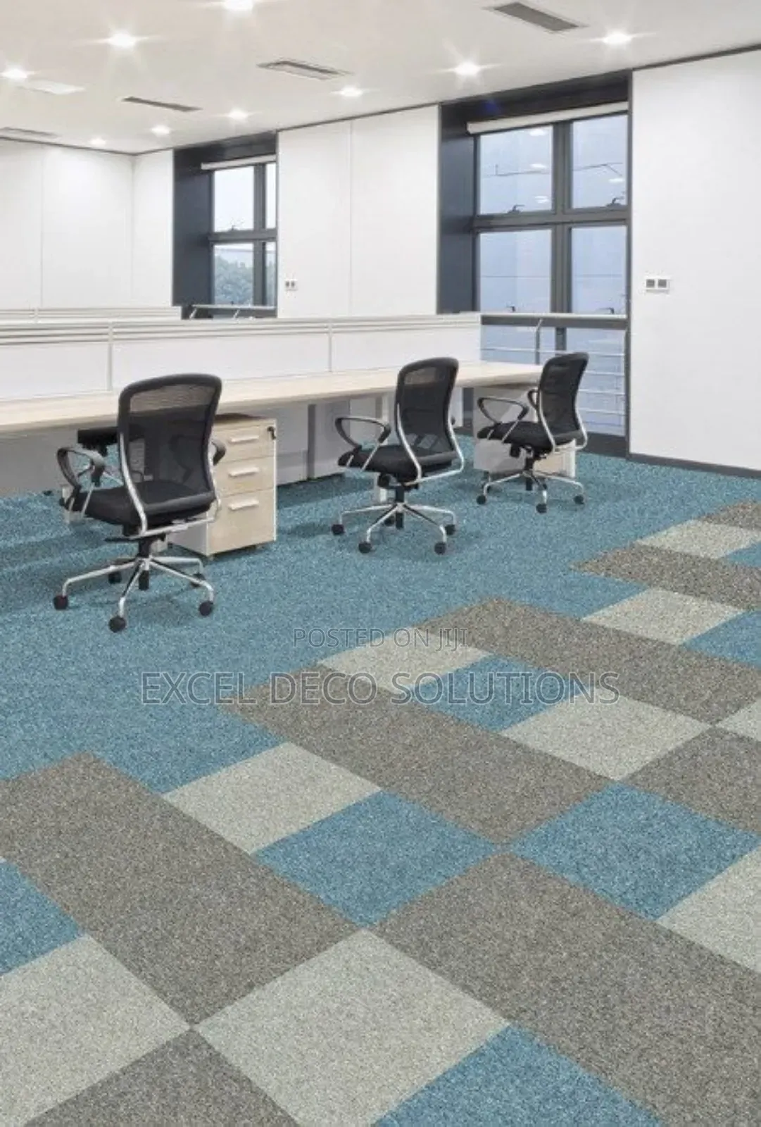 Office-Grade Carpet Tiles – Professional Look Durability