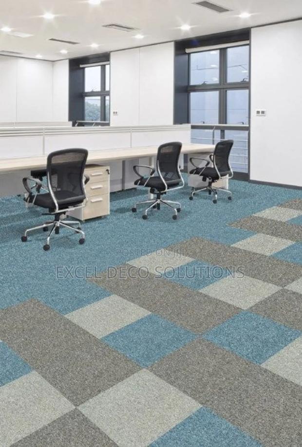 Office-Grade Carpet Tiles – Professional Look Durability