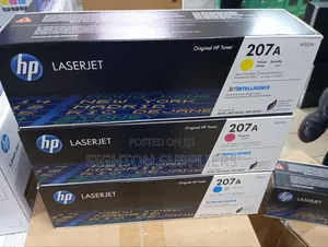 Hp 207a Yellow,Cyan,Magenta Original Laserjet Toner Cartridge (W2213a)