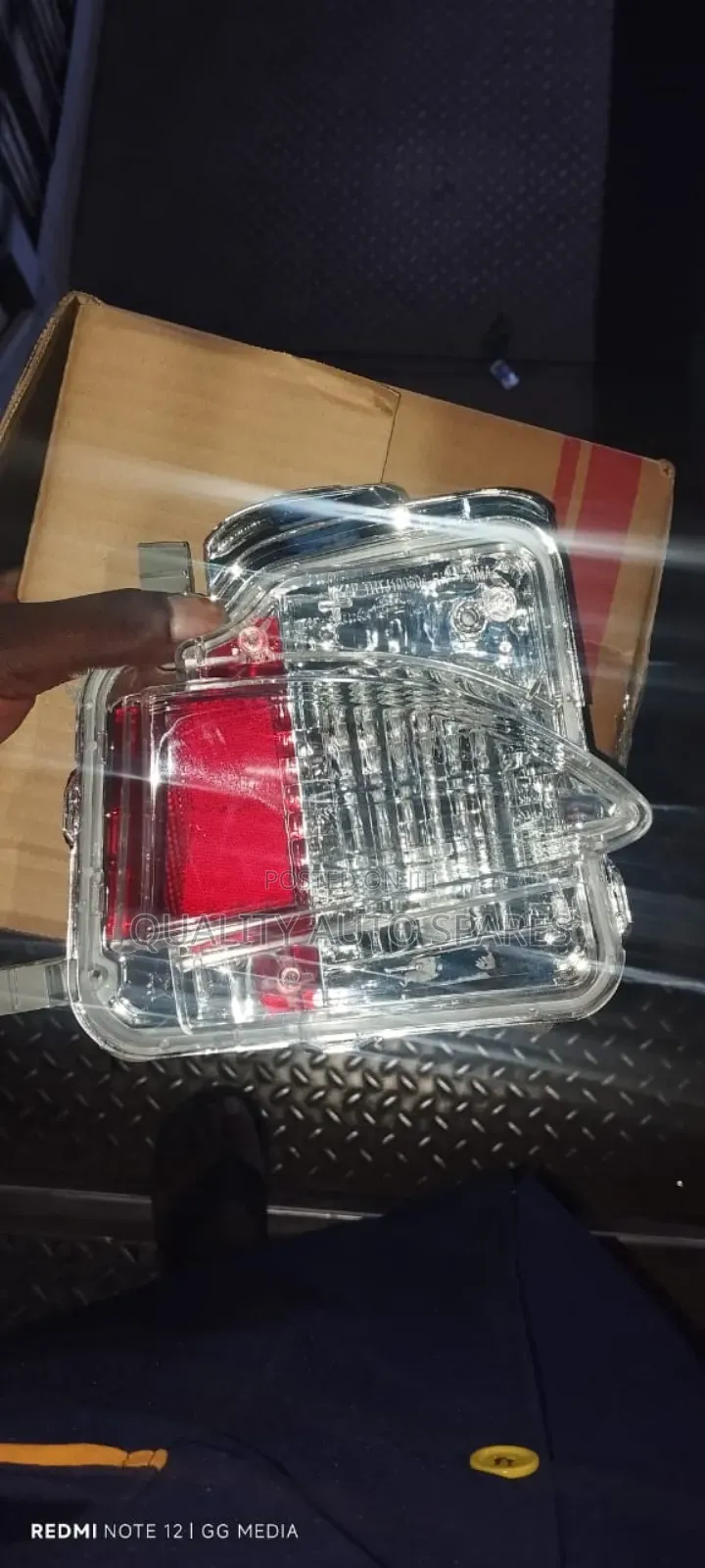 Ractis Bumper Reflector