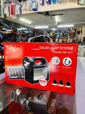 Itel Solar Light System and Power Bank