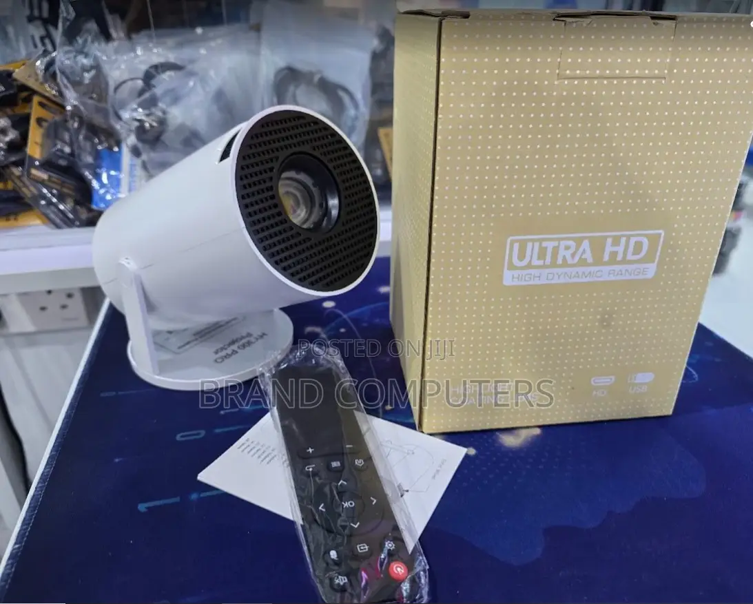 Hy300pro+ Smart Android Projector Wifi Bluetooth