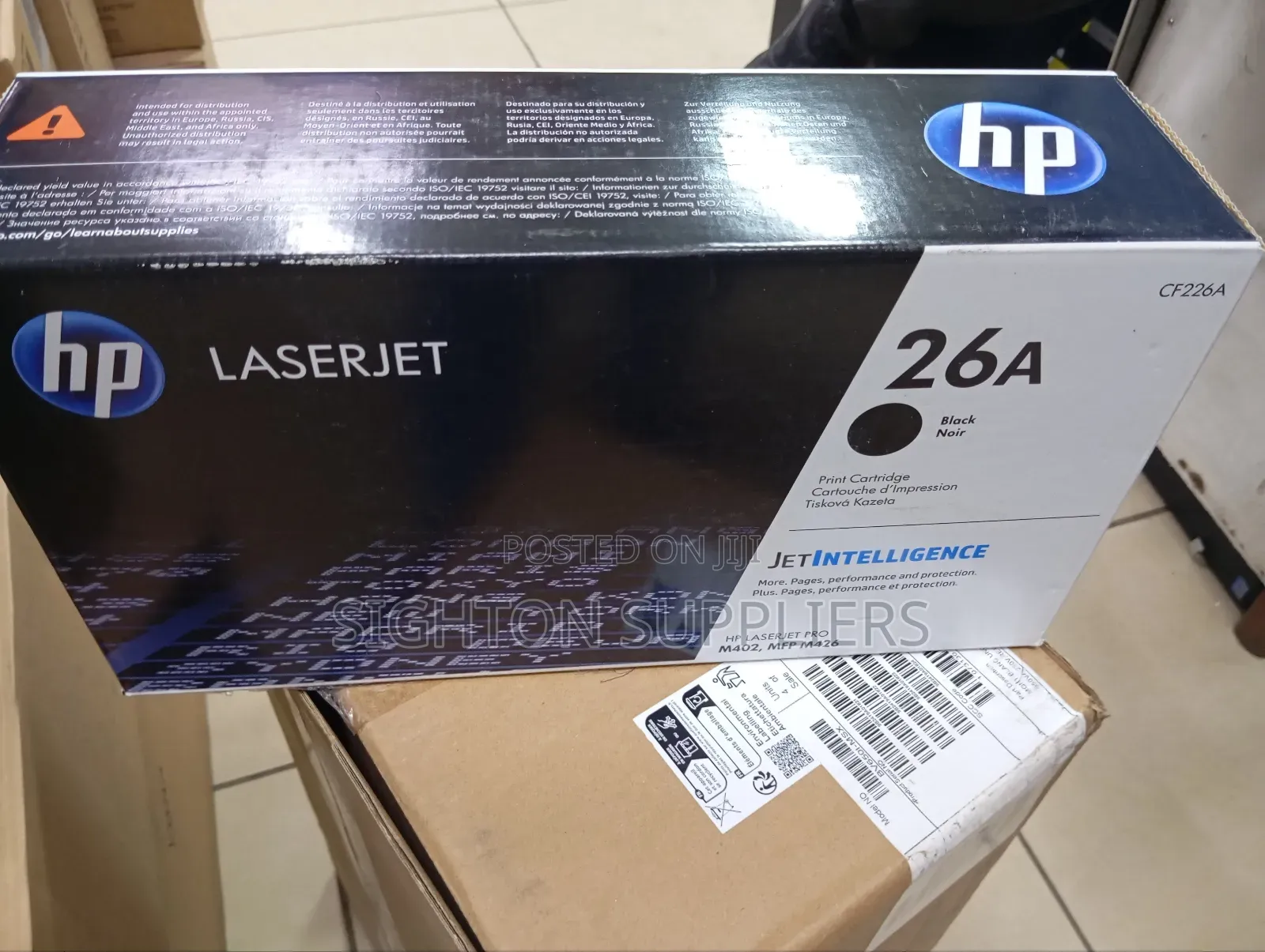 Hp 26a Black Original Laserjet Toner Cartridge, Cf226a