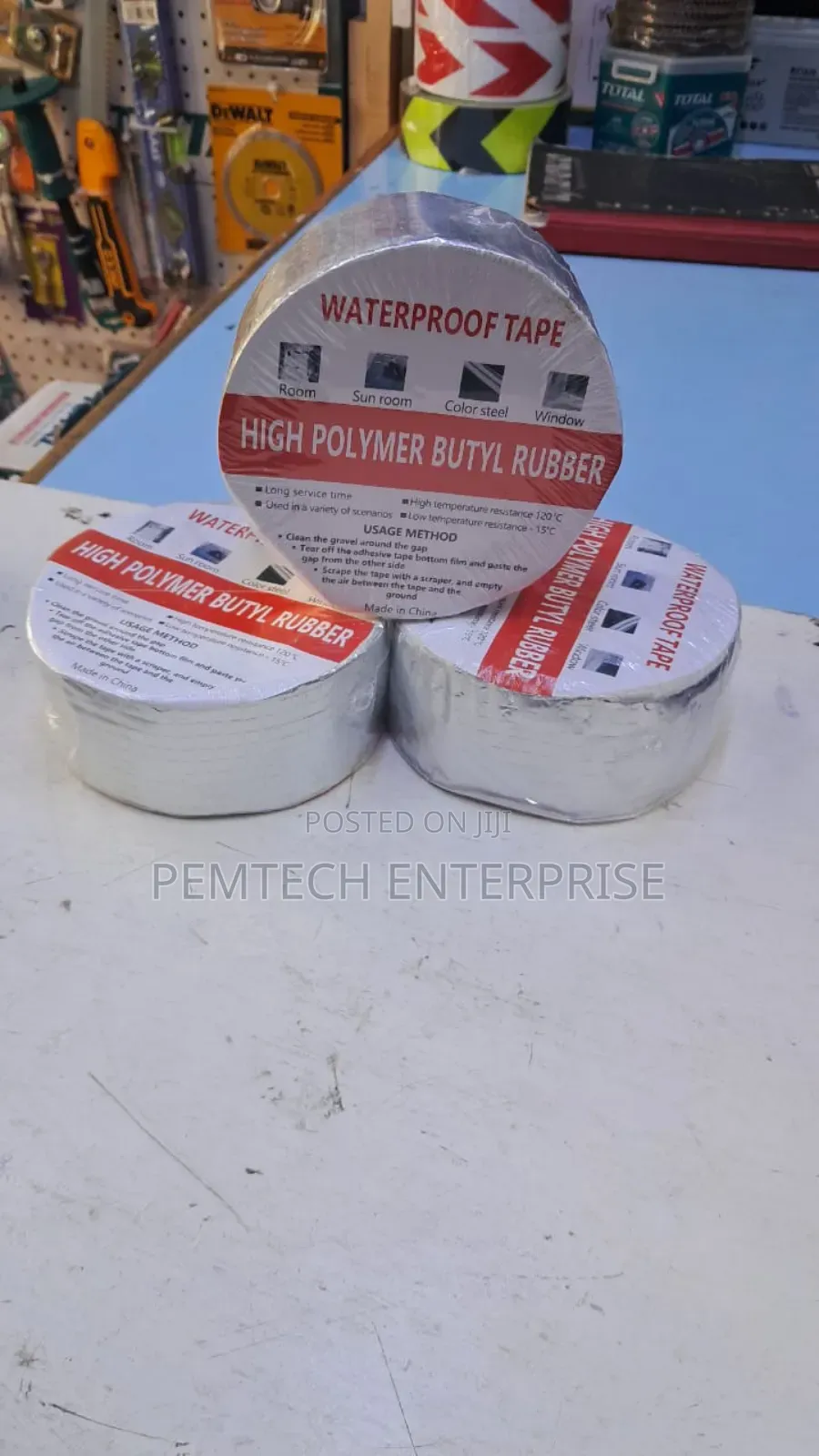 High Polymer Butyl Rubber Waterproof Tape