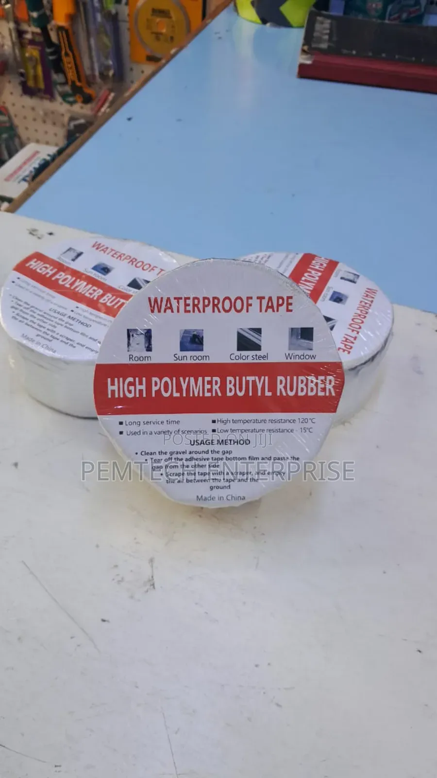 High Polymer Butyl Rubber Waterproof Tape