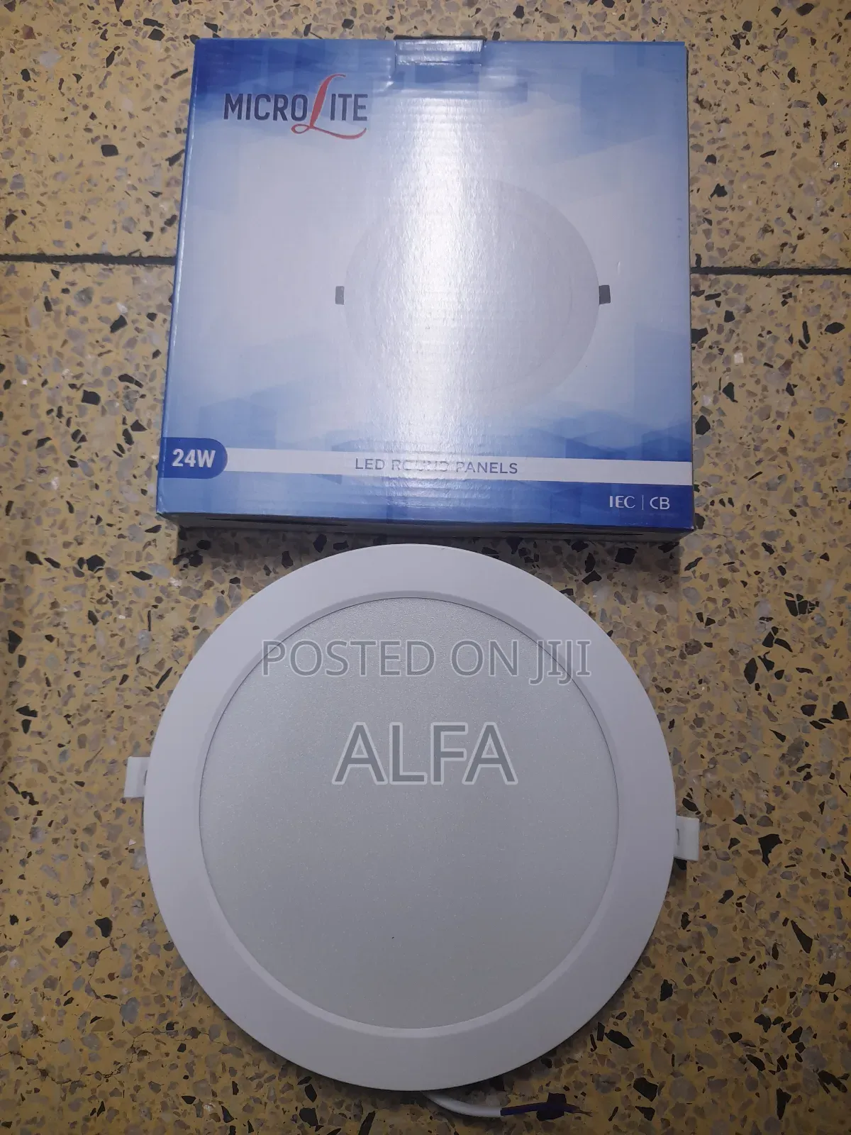 Microlight Led Round Panel