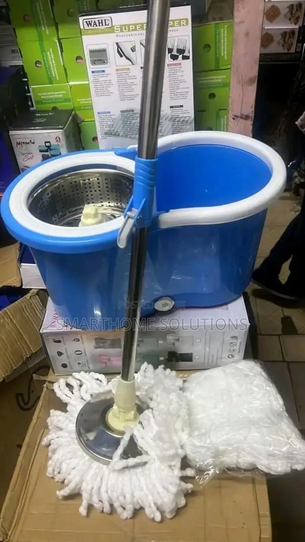 Heavy Duty Spin Mop 2 Heads - main view