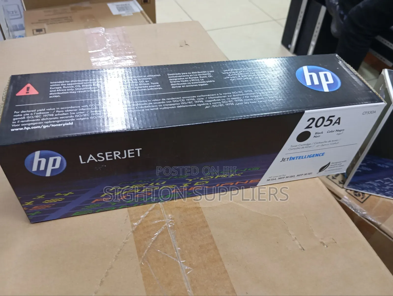 Hp 205a Black Original Laserjet Toner Cartridge (Cf530a)