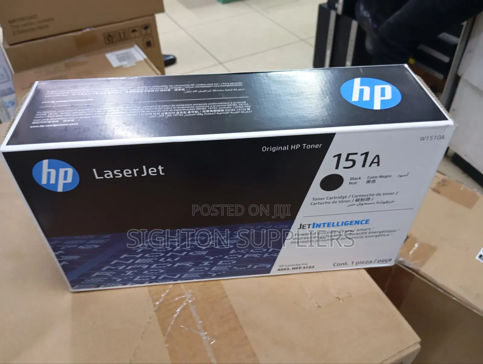 Hp 151a Black Laserjet Toner Cartridge (W1510a)