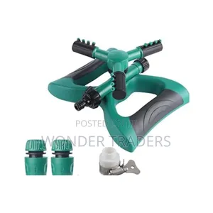 Garden Sprinkler With Extra Nozzles.