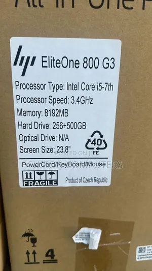 Desktop Computer HP EliteOne 800 8GB Intel Core i5 HDD+SSD 500GB