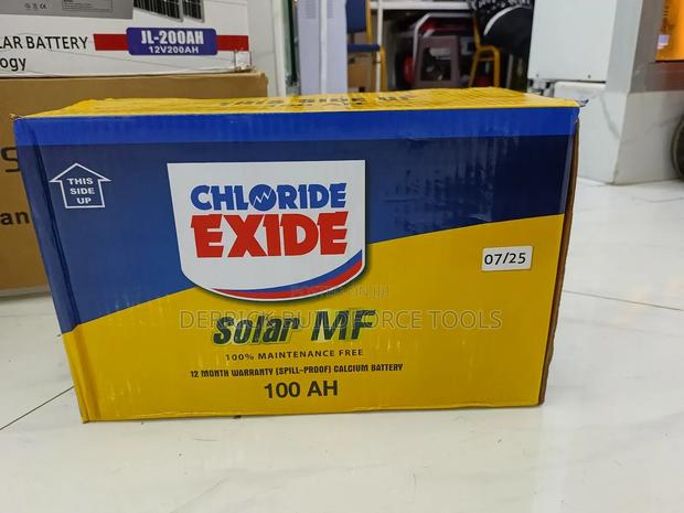 Chloride Exide Mf 100ah Solar Battery - thumbnail 3