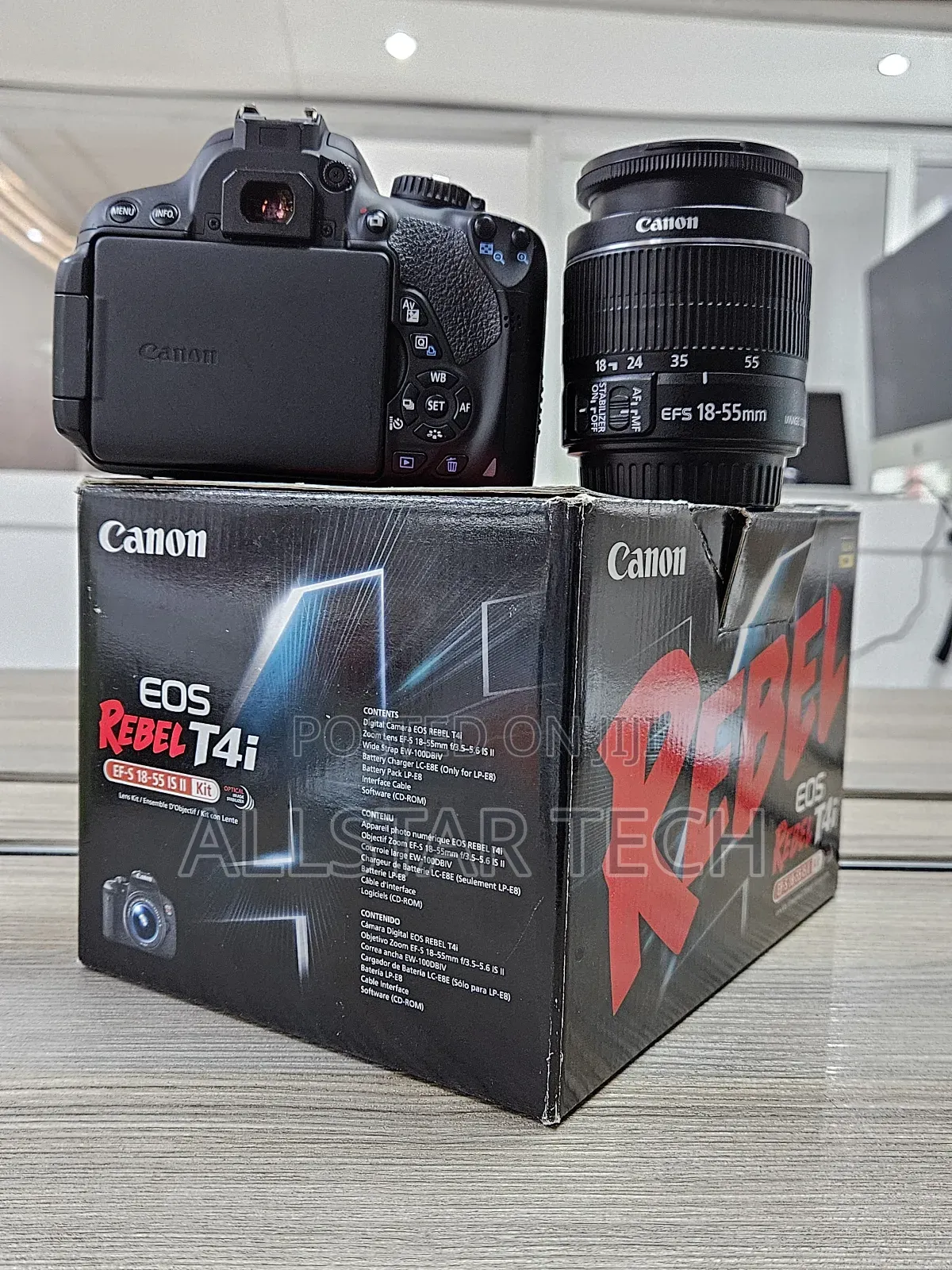Canon Eos Rebel T4i Digital Camera (Open Box)