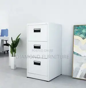 Office Cabinet; Compact Steel Storage Cabinet With Space-Saving Design