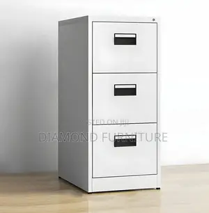 Office Cabinet; Compact Steel Storage Cabinet With Space-Saving Design