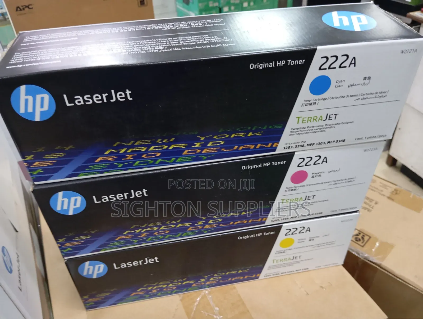 Hp 222a Colour Original Laserjet Toner Cartridge (W2220a)