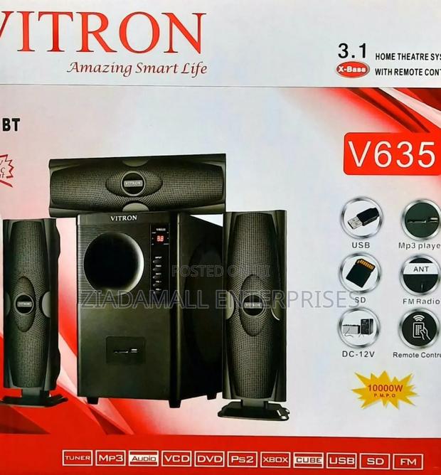 Vitron V635 Woofer 3.1: Deep Bass, Pure Sound