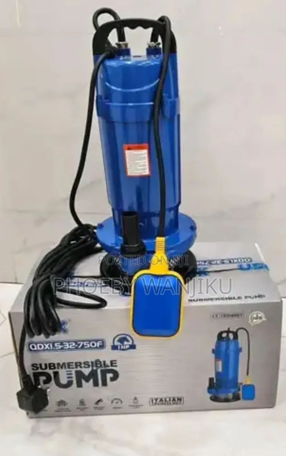 1hp Submersible/Usk Submersible Pump