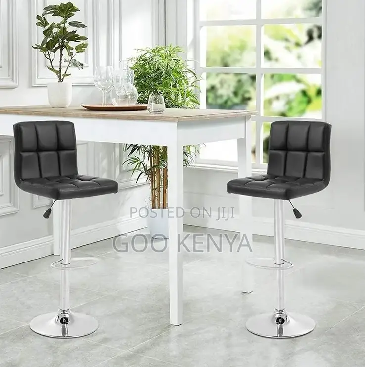 Bar Stool; Durable Pu Leather Bar Chairs for Restaurant Cafe