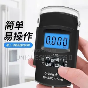 Wha08 Portable Electronic Scale Upto 50kg 
A *Re-Stocked