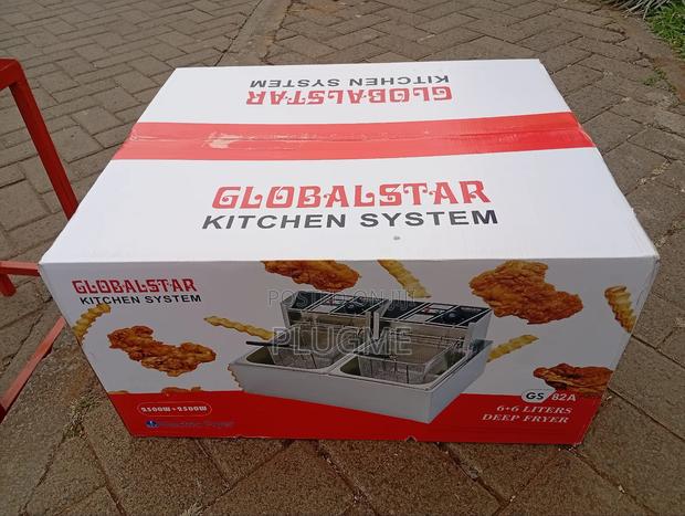 6+6 Litres Electric Double Deep Fryer - thumbnail 2
