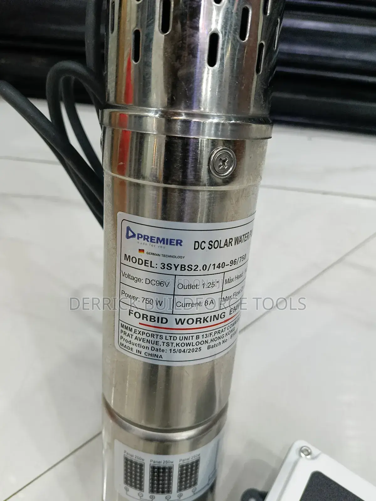 Premier Dc Solar Submersible Pump