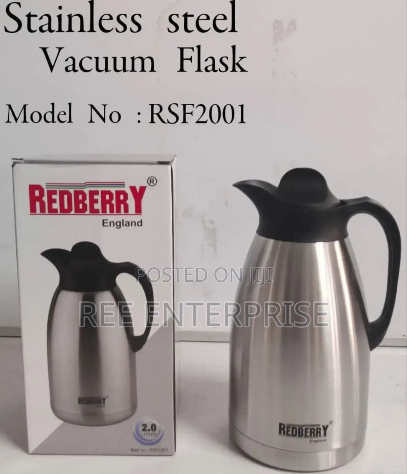 2.0l Redberry Flask Brand New